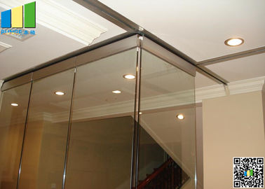 Konferenzzimmer, das faltende Glaswand-Trennwände 12mm schiebt | 0,5 Zoll