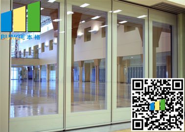 Konferenzzimmer-verteilt glasierender Glaswand-Trennwand-Glasraum Aluminium