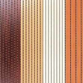 12mm Stärke-dekorative hölzerne gerillte akustische Platte für Decke und Wand