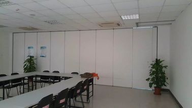 Mdf-Brett-bewegliche hölzerne Trennwand für Konferenzsaal-Aluminium-Rahmen