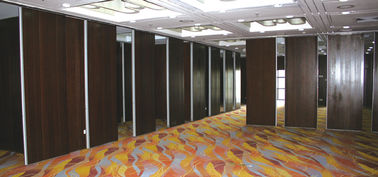 6m Höhen-Konferenzsaal-Teiler mit Melamin-Oberflächen-Aluminium-Bahn