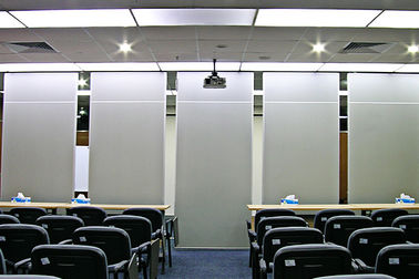 Schalldichte lederne Oberfläche, die Trennwände für Konferenzsaal/bewegliche Wand-Teiler schiebt