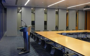 Multi Farbe, die faltende Konferenzsaal-Trennwand-Aluminiummetallart schiebt