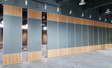 Schieben Aluminiumtüren der beweglichen faltenden Trennwand Acsoustic für Büro-multi Farbe