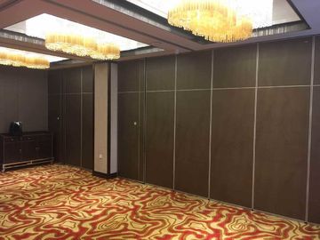 Restaurant-akustische Trennwand, Boden Decken-zu den funktionellen Wand-Aluminiumsystemen