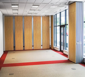 Melamin-akustische Trennwand für Funktion Hall, schalldichte Raum-Teiler schiebend