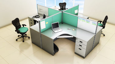 Eleganter hölzerner Stabsstelle-Arbeitsplatz-Schreibtisch der Büro-Trennwand-6