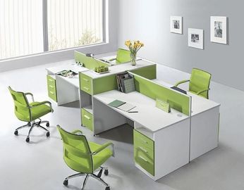 Anti- schmutzige Schul-und Büro-Möbel-Fächer, 6 Personen-Schreibtisch
