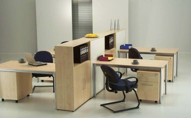 Modulares Büro-Zellen-Arbeitsplatz-modernes Brett-Wand-Fach kundengebundene Größe