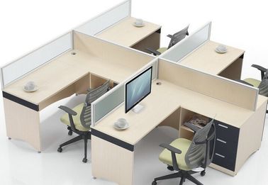 Volle wichtige Stellungs-Möbel-Fächer/L u. T formten Büro-Arbeitsplatz-Tabelle