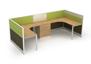 Handelsbüro-Möbel-Fächer, 42 Personen-Büro-Arbeitsplatz Millimeter-Stärke-2