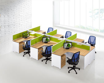Soem-Büro-Möbel-Fächer, Büro-Arbeitsplatz des Sitzer-6 mit Seite Cabet