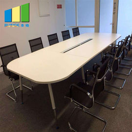 Moderne Büro-Möbel gesetzte Kraftstoffregler-Brett-Melamin-Laminats-Konferenzzimmer-Tabelle