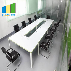 Moderne Büro-Möbel gesetzte Kraftstoffregler-Brett-Melamin-Laminats-Konferenzzimmer-Tabelle