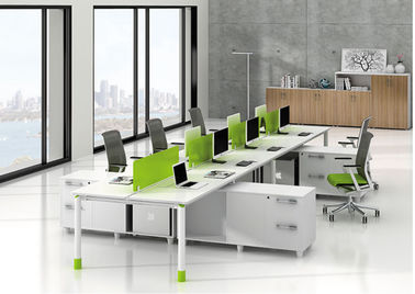 Stahlrahmen-Universalarbeitsplatz-Computer-Tabellen-Möbel für Person 2 - 6