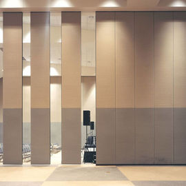 Akustisches hölzernes hölzernes faltendes Trennwand-System für Hotel-Ballsaal