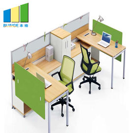 4-Sitze- Büro-Möbel-Fächer mit Pulver beschichtetem Ende 5 Jahre Garantie-