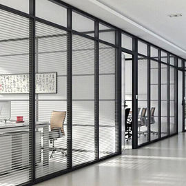 Ausgeglichenes Glas-schalldichte feuerfeste Trennungs-Wand-Glaswand-Trennwand für Büro