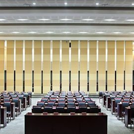 Hölzerne Schallabsorptions-flexible gleitende Trennwände 85mm für Büro und Konferenzzimmer