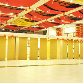 Stärke der schalldichtes funktionelles Beweglich-gleitende faltende Trennwand-65mm für Bankett Hall