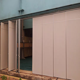 Außenschalldichte bewegliche Aluminiumtrennwände für Balkon-Gewohnheits-Farbe