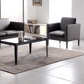 Lederner Freizeit-Stuhl-einzigartiges und ergonomisches Struktur-Büro-Sofa