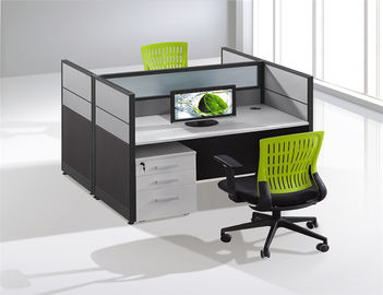 Kundengebundener Arbeitsplatz-Schreibtisch der Call-Center-Büro-Möbel-Fach-/4 Person