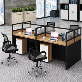 Moderne 6-Sitze- Zellen-Arbeitsplatz-Büro-Möbel verteilen umweltfreundliches