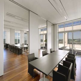 Aluminiumlegierungs-Profil-Raum-Teiler-faltende Raum-Fächer für Büro-funktionelle Wand USA