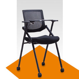 Faltbarer und stapelbarer Konferenzzimmer-Rückenlehne-Maschen-Büro-Stuhl mit Stern-Basis des Nylon-fünf