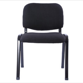 Blauer ergonomischer Büro-Stuhl, Konferenzzimmer oder Besuchsraum-Stühle ohne Räder
