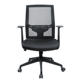 Hoher hinterer schwarzer Maschen-Büro-Stuhl/ergonomischer Drehstuhl mit Kopflehne