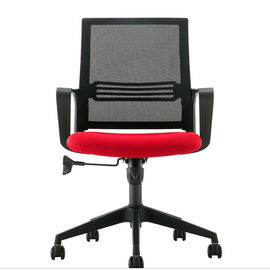 Modernes Personal-Schwarz-Nylonmaschen-Stuhl, mittlere Back Office-Möbel-Drehstühle