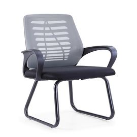 Ergonomischer Büro-vollziehendstuhl, schwarzer voller Maschen-Büro-Stuhl mit Schemel