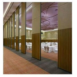 Vorhang-fördernde gleitende faltende bewegliche Trennwände für Konferenzsaal