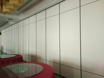 Melamin-gleitender Bahn-funktioneller Wände Oberflächenmdf, der schalldichte bewegliche Wand-Teiler faltet