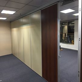 Materielle Wand-Teiler Büro-Bankett-Halls, die bewegliches Fach schiebend sich falten