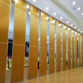 Bewegliches schalldichtes Melamin Konferenzsaal-funktionelles Bankett-Halls 65 Millimeter-Trennwände