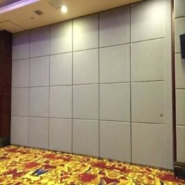 Lamellenförmig angeordnete funktionelle faltbare solide Beweis-Fächer, die bewegliche Wände für Konferenzsaal schieben