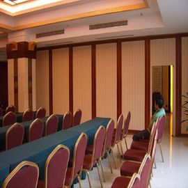 Lamellenförmig angeordnete funktionelle faltbare solide Beweis-Fächer, die bewegliche Wände für Konferenzsaal schieben