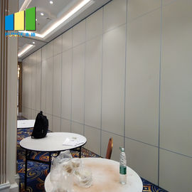 Aluminiumrahmen-Restaurant-bewegliche Trennwand-akustische zusammenklappbare Wand