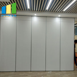 Abmontierbares funktionelles Wand-System-faltbare bewegliche akustische Trennwand für Hotel