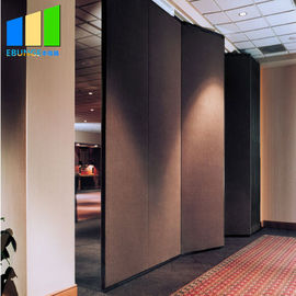 Schalldichte gleitende Trennwände 4 Meter Gewebe-Oberflächen-für Restaurant-Konferenzzimmer