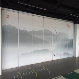 Trennwand-funktionelle Wand-Landschaftsdruckoberfläche Ebunge bewegliche für hochwertiges Restaurant