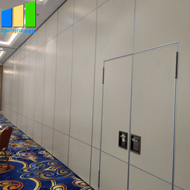 Aluminiumfalttür-einziehbare akustische Raum-Teiler, die tragbare Trennwand für Hotel falten