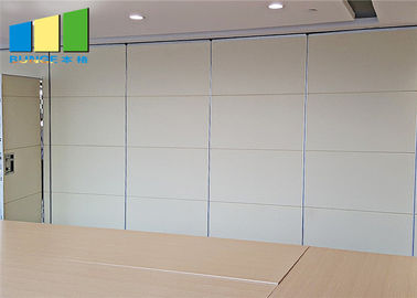 Weiße Farbe, die funktionelle Trennwand-akustische Konferenzsaal-Teiler schiebend sich faltet