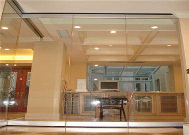 Schieben Glaswand-des einzelnen Glasart-Trennwand-Büro-Faches