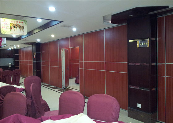 Kundengebundene Aluminiumhotel-bewegliche funktionelle Trennwand des spant-65mm für Hotel Hall