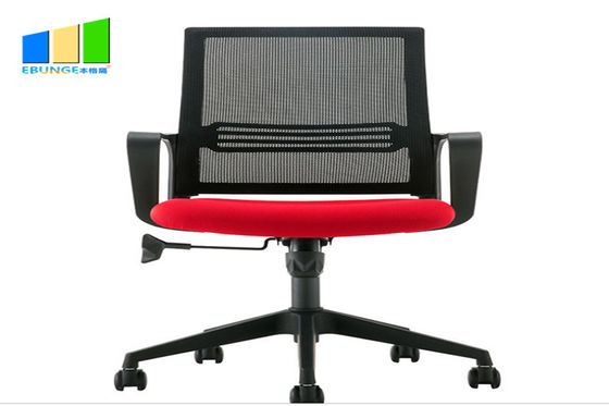 Exekutivgewebe-Drehstuhl-schwarzer mittlerer Rückseiten-Mesh Office Chair Computer Desk-Personal-Stuhl