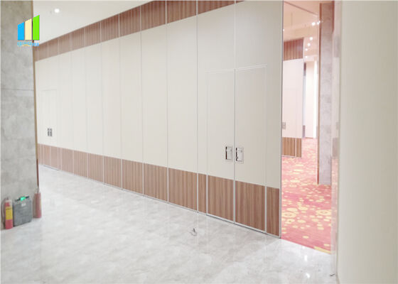 Schalldämmungs-akustische entfernbare Platten-bewegliches Aluminiumbüro, das Trennwand für Konferenzzimmer schiebt